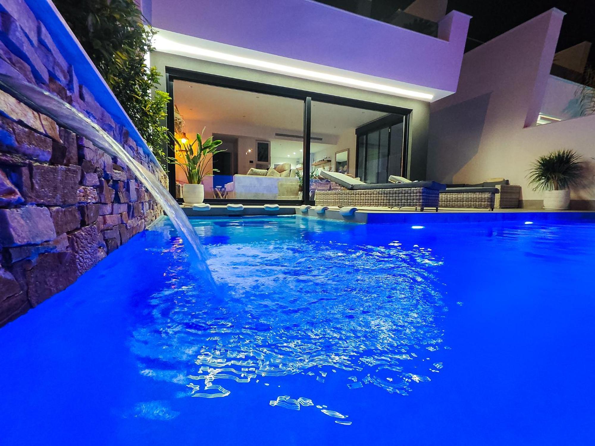 Villa Murcia - Private Heated Pool & Jacuzzi Santiago de la Ribera Kültér fotó